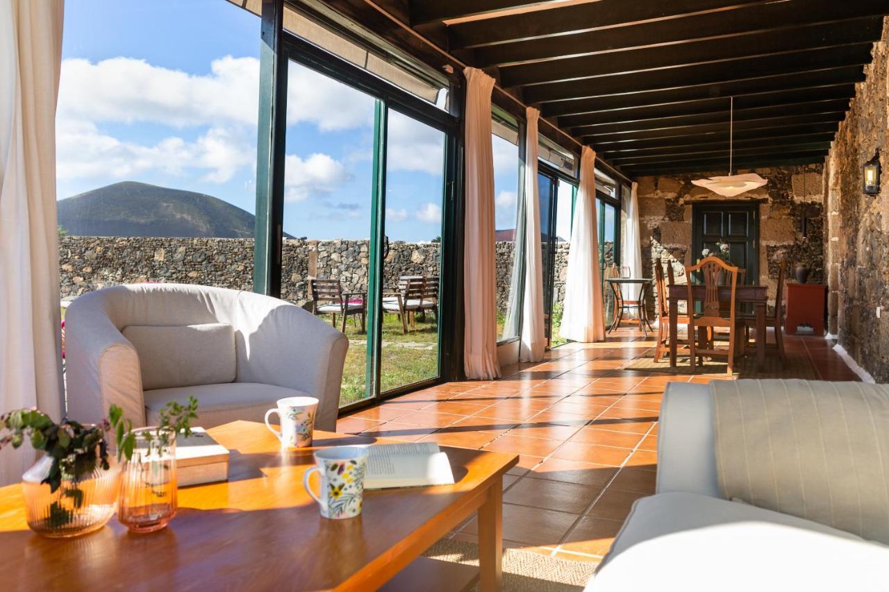 Casa "Entre Vinedos" En Masdache Villa Tías Exteriör bild